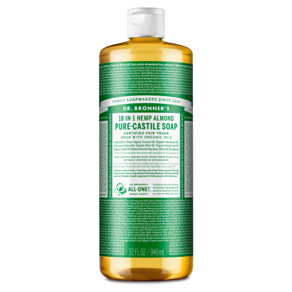 Body Lotions & Soap Dr. Bronner's Almond Pure-Castile Liquid Soap hero