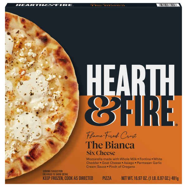 Frozen Pizza Hearth & Fire The Bianca Six Cheese Flame Fired Crust Frozen Pizza hero