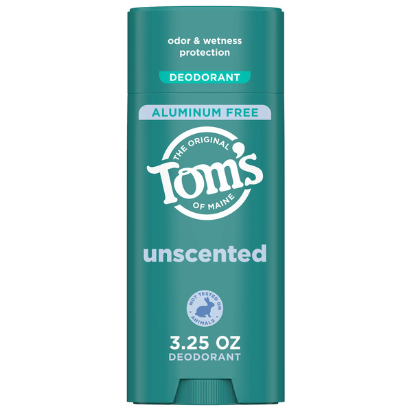 Tom's Unscented Natural Deodorant For Women And Men, Aluminum Free hero