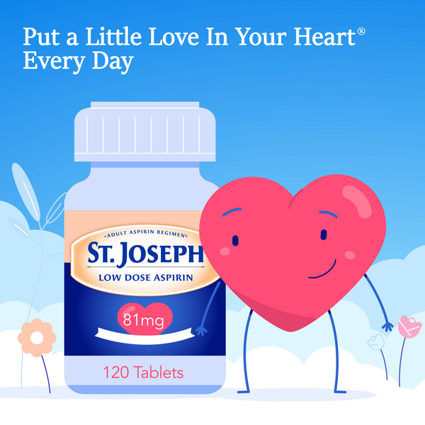 Pain Relief St. Joseph Low Dose Aspirin Micro Tablets hero