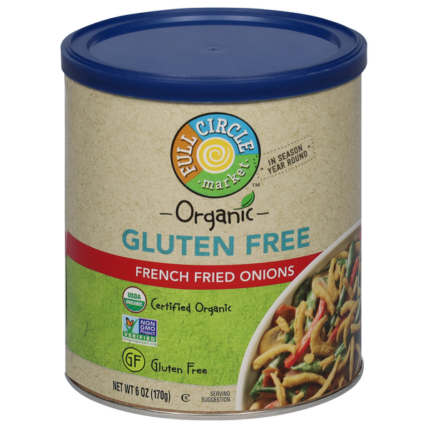 Packaged Vegetables & Fruits Full Circle French Fried Onions, Gluten Free hero