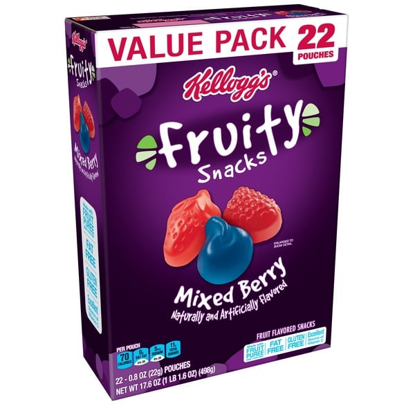 Candy & Chocolate Kellogg's Fruity Snacks Mixed Berry hero