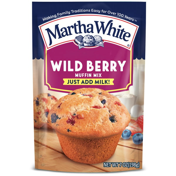 Doughs, Gelatins & Bake Mixes Martha White Wildberry Muffin Mix hero