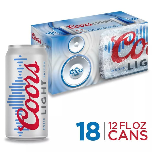 Beers & Coolers Coors American Light Lager Beer hero