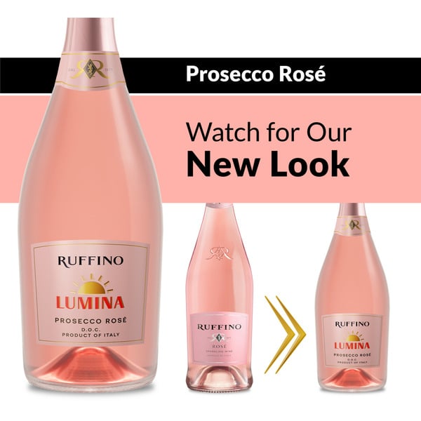 Sparkling Wine Ruffino Lumina Prosecco DOC, Italian Rose Sparkling Wine hero