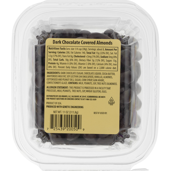 Produce Nuts & Snacks Taste of Inspirations Dark Chocolate Covered Almonds hero