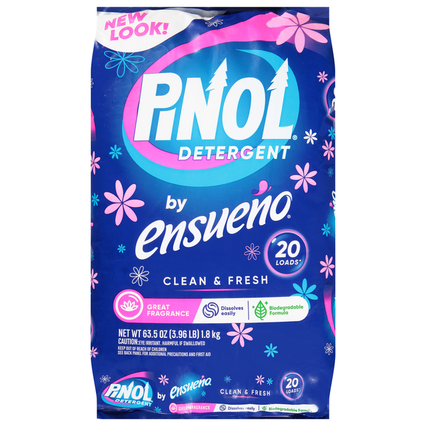 Laundry Pinol Detergent, Clean & Fresh hero