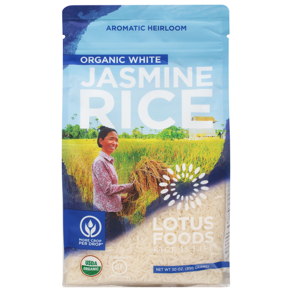 Grains, Rice & Dried Goods Lotus Foods Jasmine Rice, Organic White hero