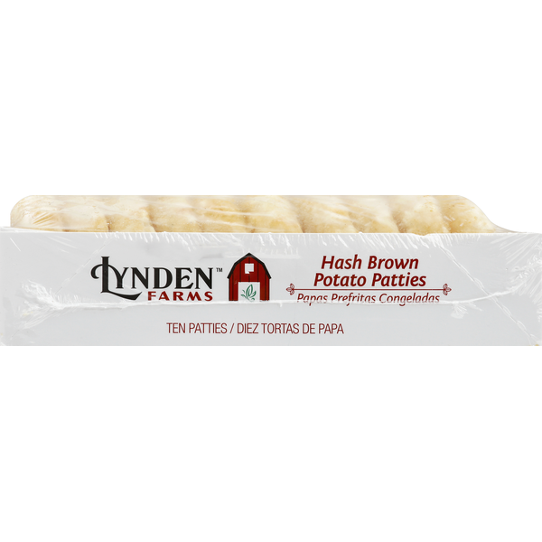 Frozen Breakfast Lynden Farms Hash Brown Potato Patties hero