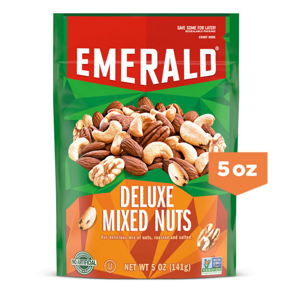 Nuts, Seeds & Dried Fruit Emerald Deluxe Mixed Nuts hero