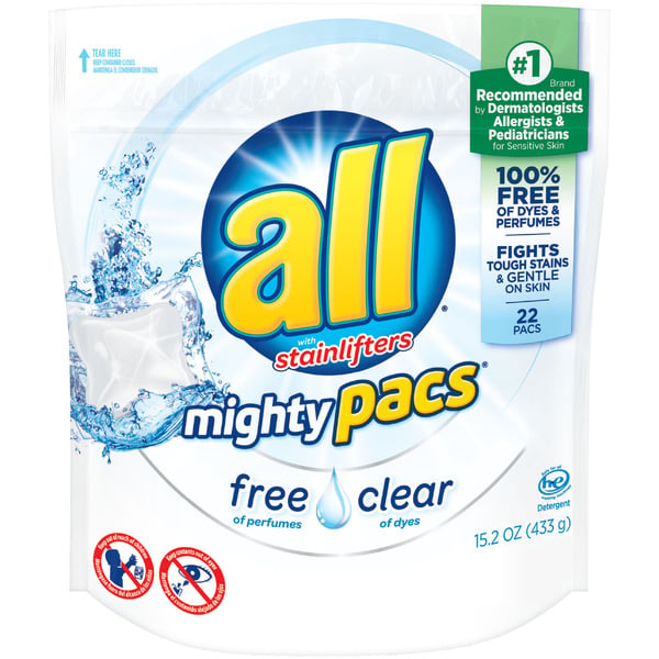 Laundry all Laundry Detergent, Super Concentrated, Free & Clear hero