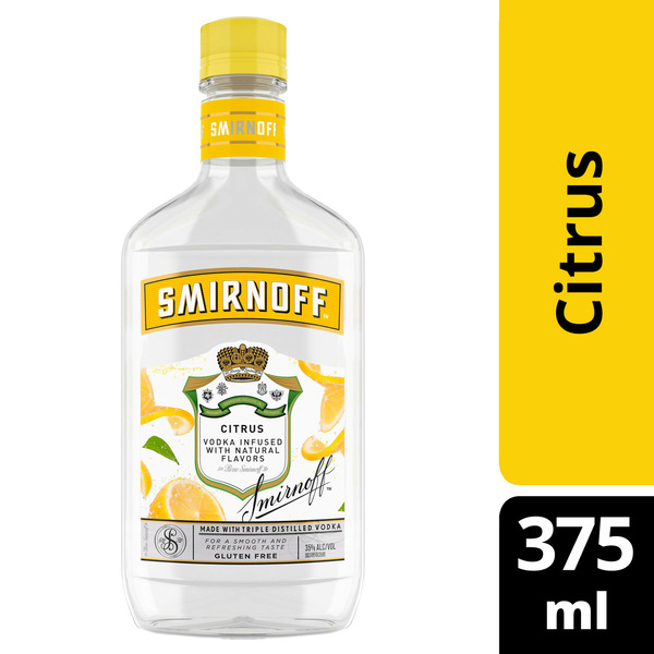 Vodka Smirnoff Citrus (Vodka Infused with Natural Flavors) hero