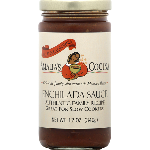 Latino Foods Amalia's Cocina Enchilada Sauce hero