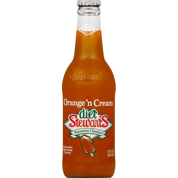 Soft Drinks Stewart's Diet Orange 'N Cream Soda hero