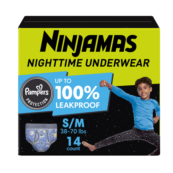 Diapers & Wipes Ninjamas OdorMask Nighttime Bedwetting Underwear Girl hero