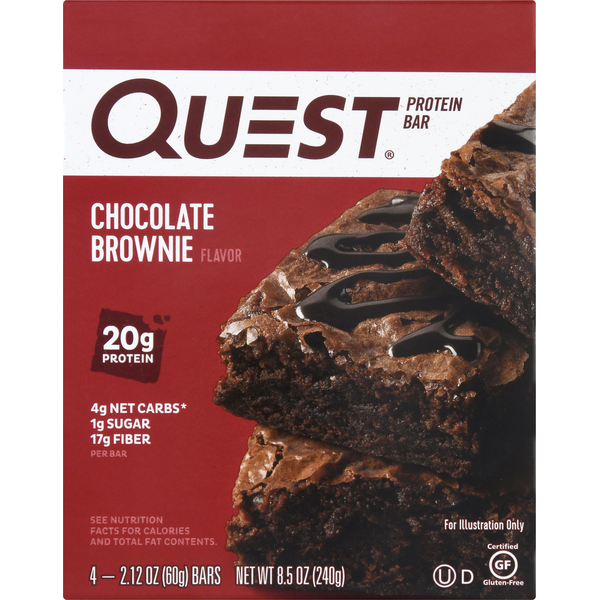 Energy & Granola Bars Quest Protein Bar, Chocolate Brownie hero