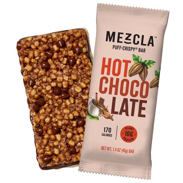 Energy & Granola Bars Mezcla Puff Crispy Protein Bar, Hot Chocolate, Gluten Free hero