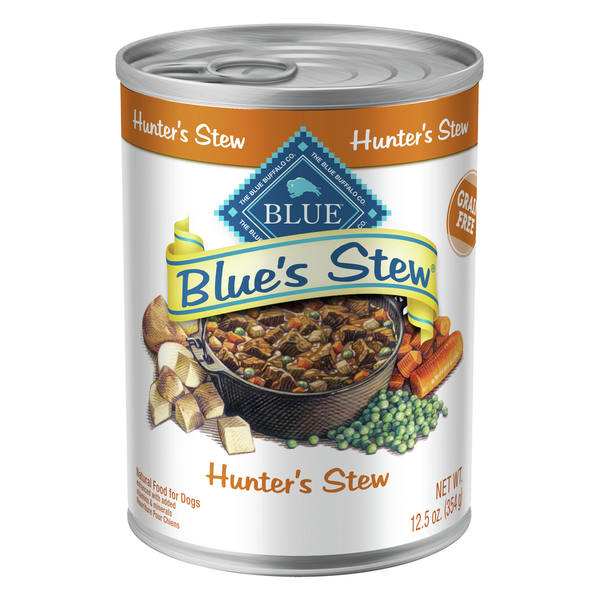 Dog Food Blue Buffalo Blue's Stew Natural Adult Wet Dog Food, Hunter's Stew hero