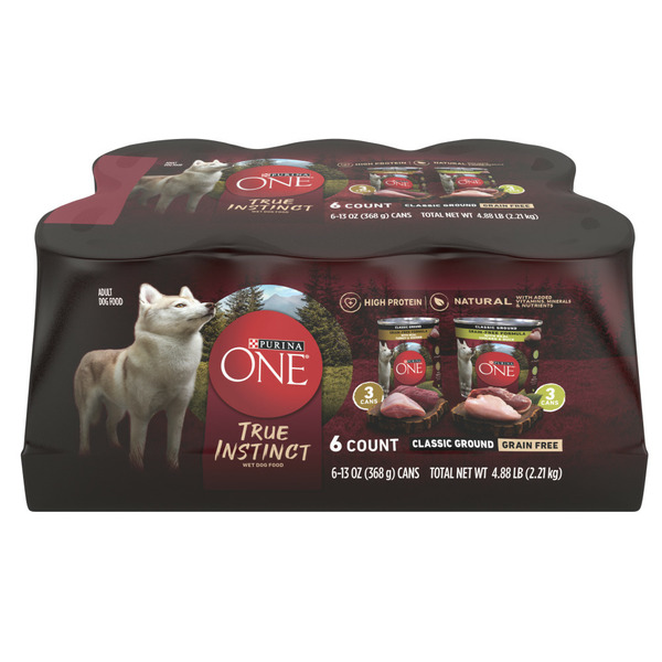 Dog Food Purina ONE True Instinct Classic Ground Grain-Free hero