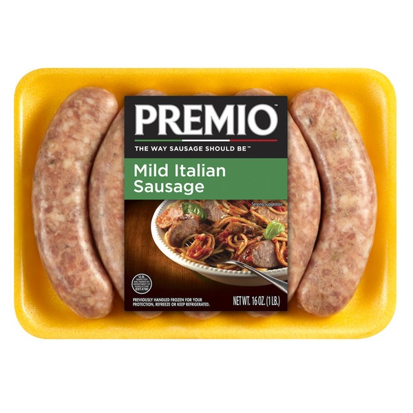 Hot Dogs, Bacon & Sausage Premio Mild Italian Sausage hero