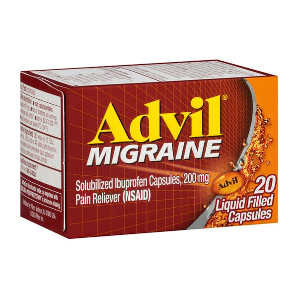 Muscles, Joints & Pain Relief Advil Migraine Headache Relief hero