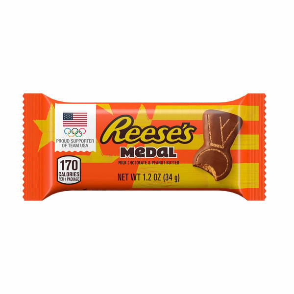 Reese's Milk Chocolate Peanut Butter Medal Candy hero