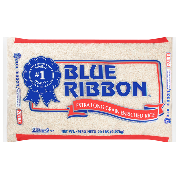 Grains, Rice & Dried Goods Blue Ribbon Rice, Enriched, Extra Long Grain hero