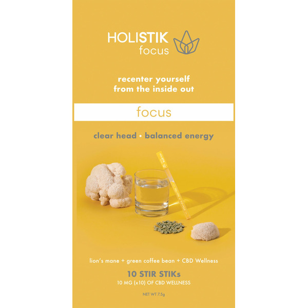 HOLISTIK Focus Hemp Stir Stiks hero