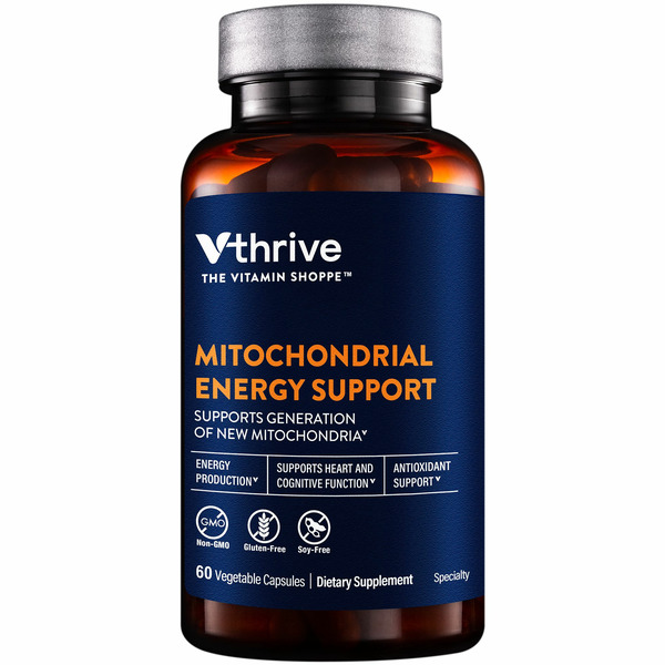 Men's Health Supplements The Vitamin Shoppe Vthrive Mitochondrial Energy Support Dietary Supplement hero