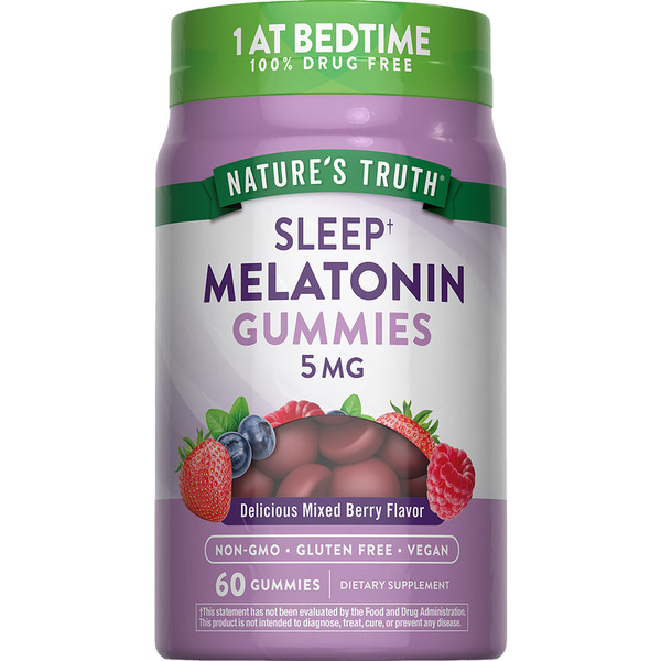 Nature's Truth Melatonin Gummies hero