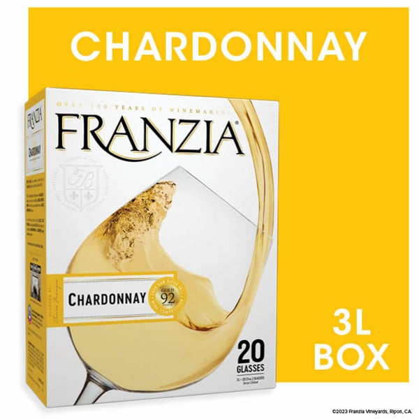 White Wine Franzia Chardonnay White Wine hero