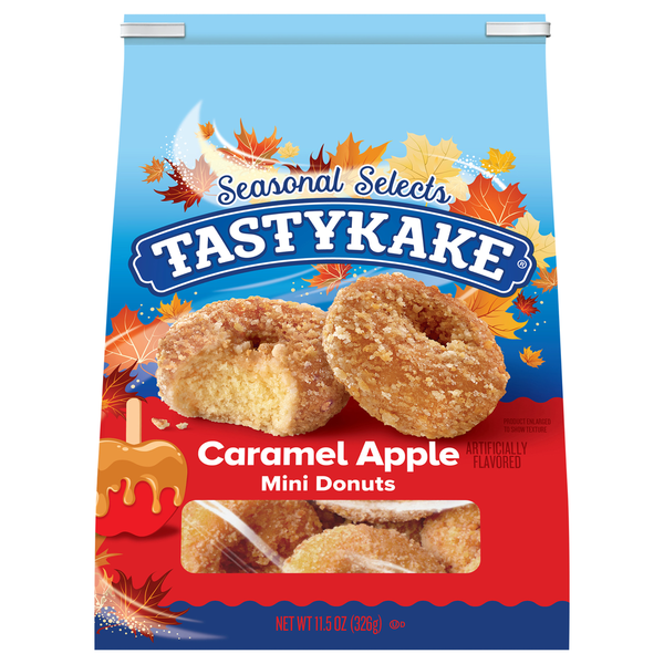 Bakery Desserts Tastykake Donuts, Mini, Caramel Apple hero