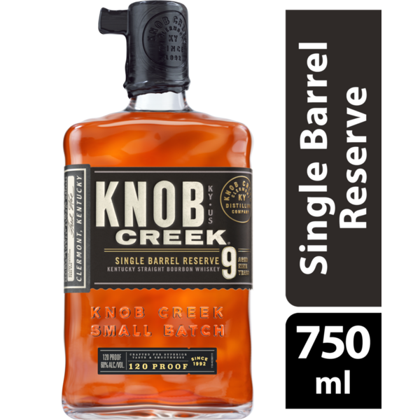 Spirits Knob Creek Single Barrel Reserve Kentucky Straight Bourbon Whiskey hero