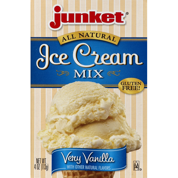 Ice Cream Toppings Junket Ice Cream Mix, Very Vanilla hero