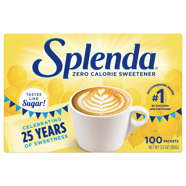 Baking Supplies & Decor Splenda No Calorie Sweetener, Packets hero