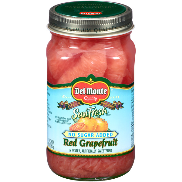 Canned Fruit & Applesauce Del Monte Red Grapefruit, No Sugar Added hero