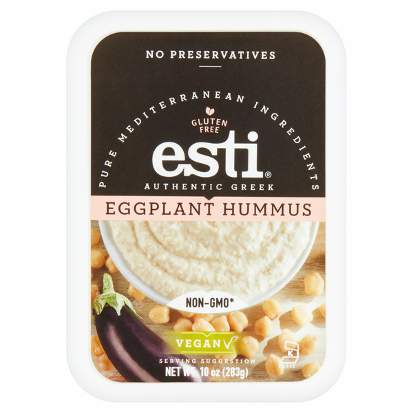 Dips Esti Authentic Greek Eggplant Hummus hero