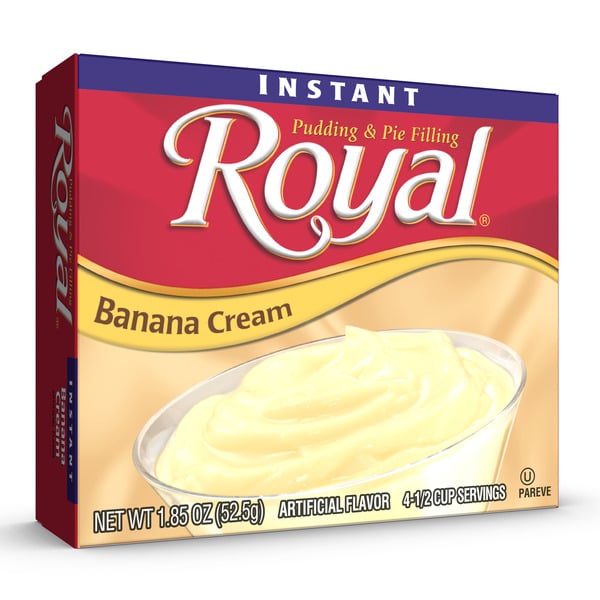 Doughs, Gelatins & Bake Mixes Royal Banana Cream Instant Pudding & Pie Filling hero