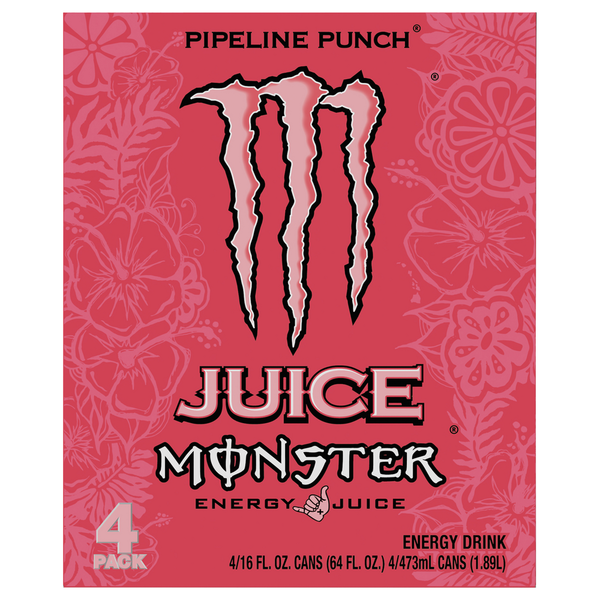 Energy & Sports Drinks Monster Energy Juice Monster Pipeline Punch hero