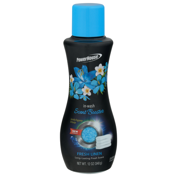 Laundry PowerHouse Scent Booster, In-Wash, Fresh Linen hero