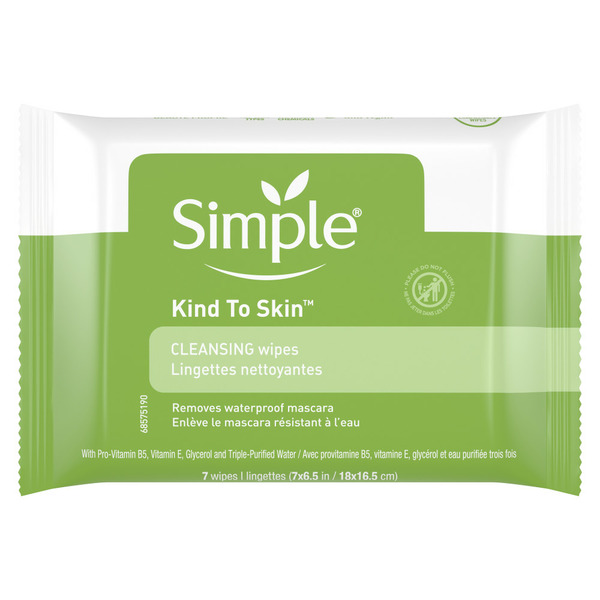 Face, Ear, Eye & Lip Care Simple Facial Cleansing Wipes Cleansing hero