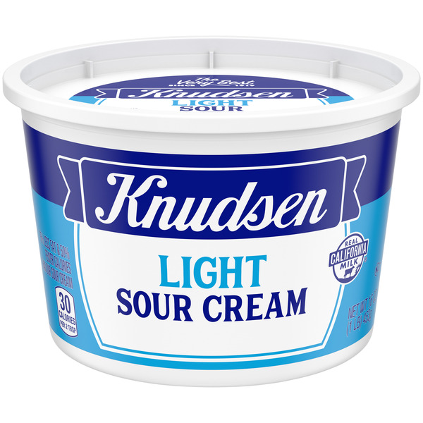 Other Creams & Cheeses R.W. Knudsen Family Light Sour Cream, oz Tub hero