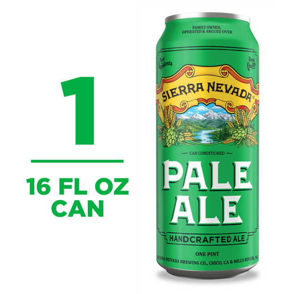 Beers & Coolers Sierra Nevada Pale Ale Craft Beer hero