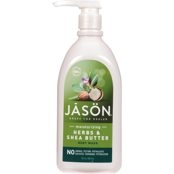 Body Lotion, Soap & Oils JĀSÖN Body Wash, Moisturizing, Herbs & Shea Butter hero