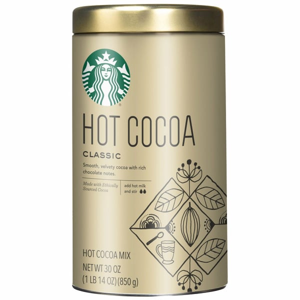 Drink Mixes Starbucks Hot Cocoa Mix, 30 oz hero