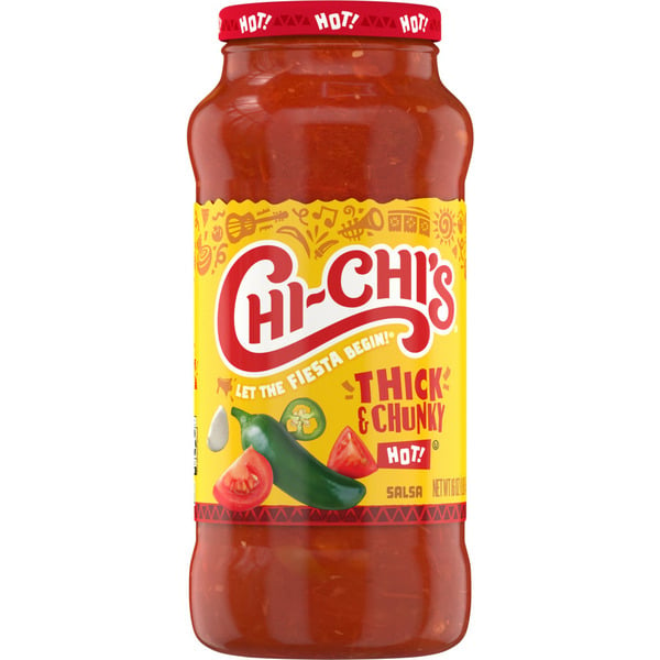 Dips & Salsa Chi-Chi's Thick & Chunky Salsa Hot hero