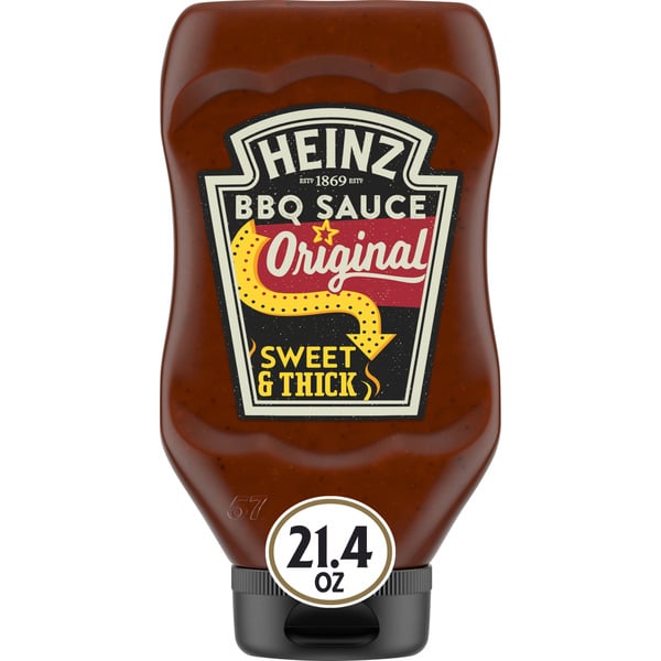 Marinades & Meat Preparation Heinz Original Sweet & Thick BBQ Sauce hero