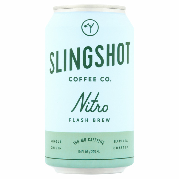 Coffee Slingshot Coffee Co. Nitro Flash Brew Coffee Drink hero