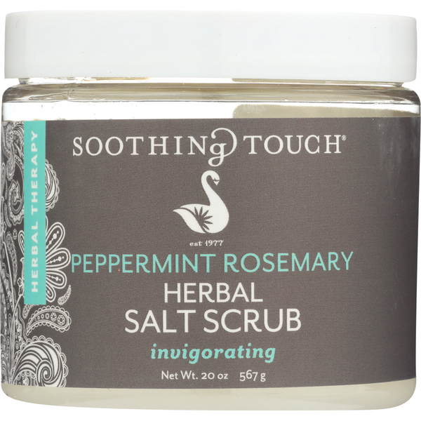 Body Lotions & Soap Soothing Touch Peppermint Rosemary Herbal Salt Scrub hero