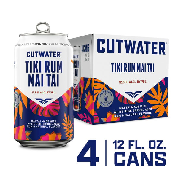 Beers & Coolers Cutwater Tiki Rum Mai Tai hero